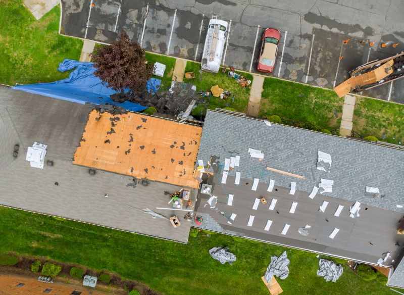 Asphalt Roof Repair detail